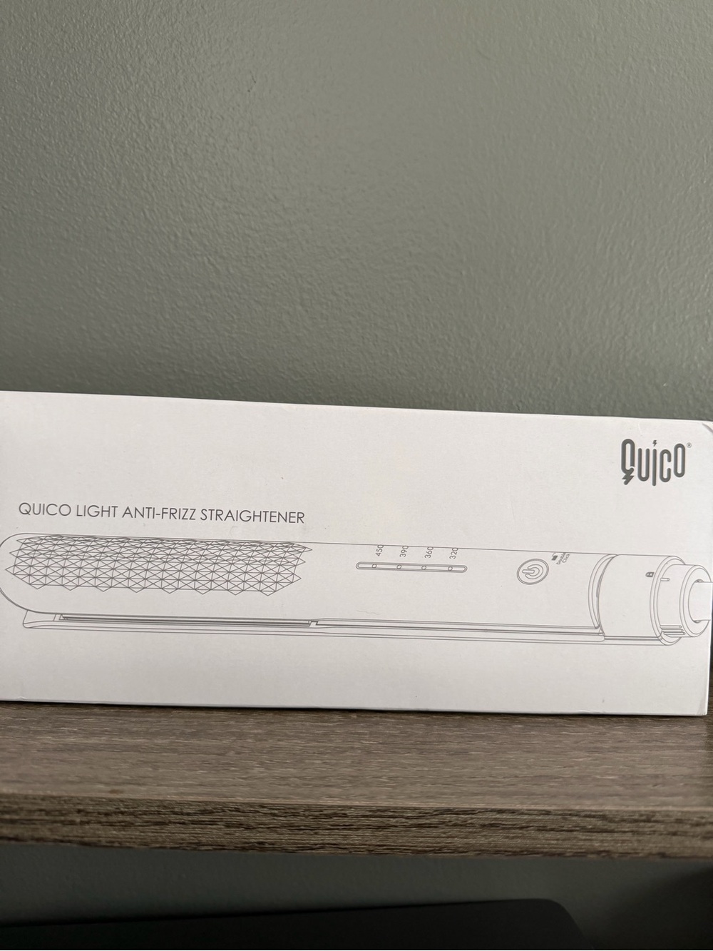 Quico Light Anti-Frizz Straightener